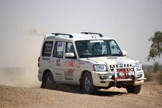 Scorpio has won the Maruti Suzuki Desert Storm - NDure Category, 2010