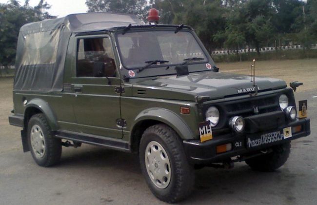 Maruti Suzuki Received Order for 4000 Units of Gypsy for Indian Army