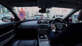 Jaguar Introduces the 360 Virtual Urban Windscreen with Transparent B-Pillar