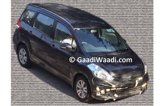 2015 Maruti Ertiga Facelift Spied