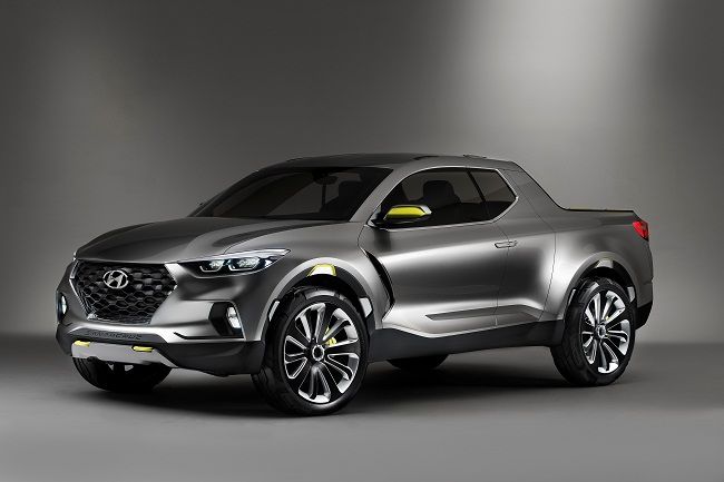 Hyundai shocks with the Santa Cruz Crossover Truck Concept