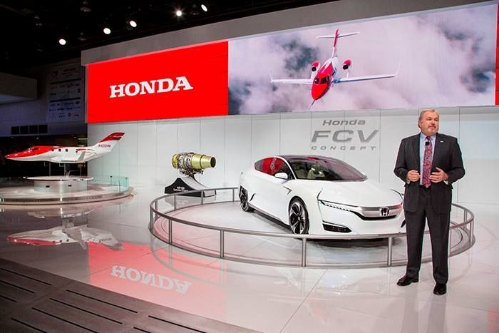 #2015DetroitAutoShow: Honda Showcases FCV Concept