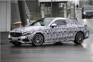 New Mercedes-Benz C-Class Coupe Spotted Testing