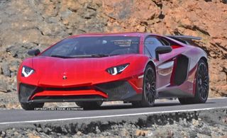 2016 Lamborghini Aventador SV spied 2016 Lamborghini Aventador SV spied