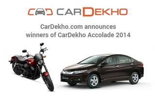 CarDekho.com announces winners of CarDekho Accolade 2014 CarDekho.com announces winners of CarDekho Accolade 2014