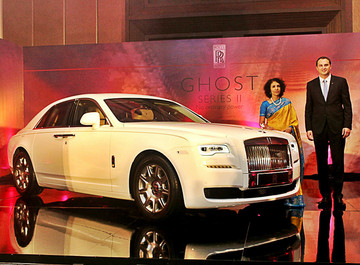 Rolls-Royce Ghost Series II launched in Chennai at Rs.4.5 crore Rolls-Royce Ghost Series II launched in Chennai at Rs.4.5 crore