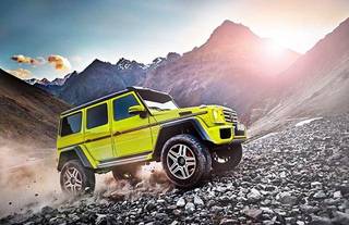 Mercedes Reveals First Picture of its Upcoming G500 4X4