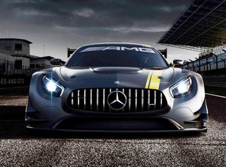 Track-only Mercedes-AMG GT3 shows its Darth Vader face before Geneva unveil Track-only Mercedes-AMG GT3 shows its Darth Vader face before Geneva unveil