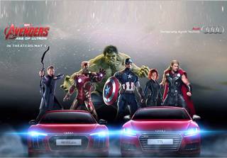 Audi returns with Ironman for the Avengers: Age of Ultron Audi returns with Ironman for the Avengers: Age of Ultron