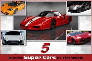 5 rarest supercars in the world