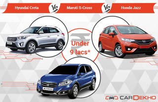 Hyundai Creta Vs Maruti S Cross Vs Honda Jazz: Yes, You Heard It Right!