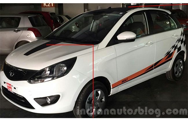Tata Bolt Special Edition Spied Before Launch