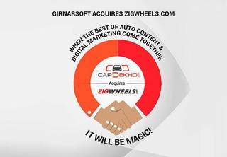 Zigwheels.com  இணையதளத்தை CarDekho.com கையகப�்படுத்துகிறது: டைம்ஸ் இன்டெர்நெட் நிறுவனம் கிர்னார் சாஃப்ட்வேரில் முதலீடு செய்கிறது