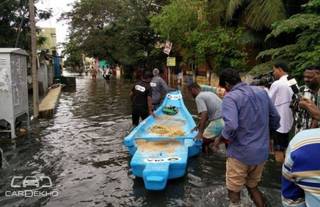 Ola Steps in With Ferries to Help Those Stranded in Waterlogged Chennai