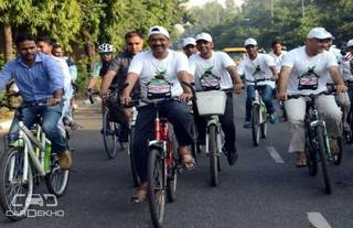 ఢిల్లీ లొ  జనవరి 22,2016న జరగనున్న గో 'CarFree'ర్యాలి: