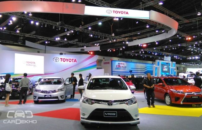 India-bound Toyota Vios Showcased- 2015 Thailand Motor Show Live