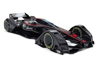 Video: McLaren sneaks into the future of Formula One cars with MP4-X concept