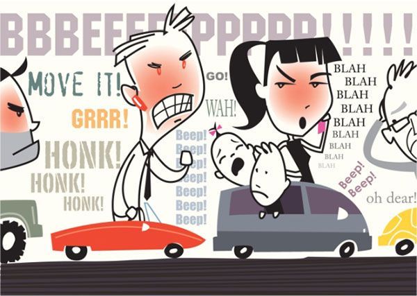 How To Abstain A Road Rage?