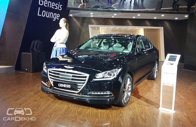 Genesis Showcased at the 2016 Indian Auto Expo