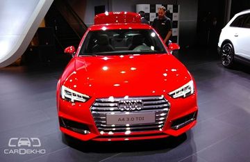2016 Audi A4 Showcased at the Indian Auto Expo