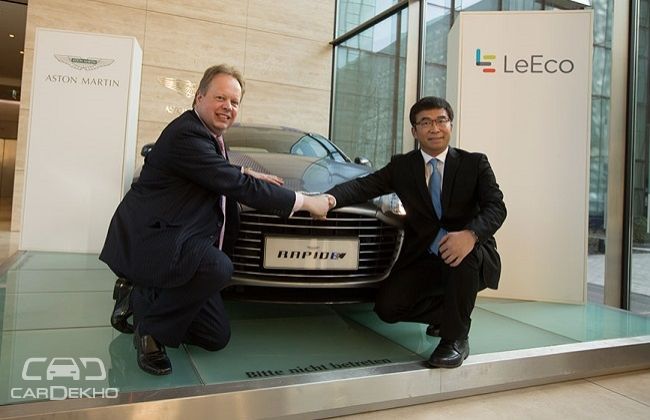 சீன நிறுவனமான லீகோவுடன் (LeEco) இணைந்து ஆஸ்டன் மார்டின் மின்சார காரைத் தயாரிக்கிறது சீன நிறுவனமான லீகோவுடன் (LeEco) இணைந்து ஆஸ்டன் மார்டின் மின்சார காரைத் தயாரிக்கிறது