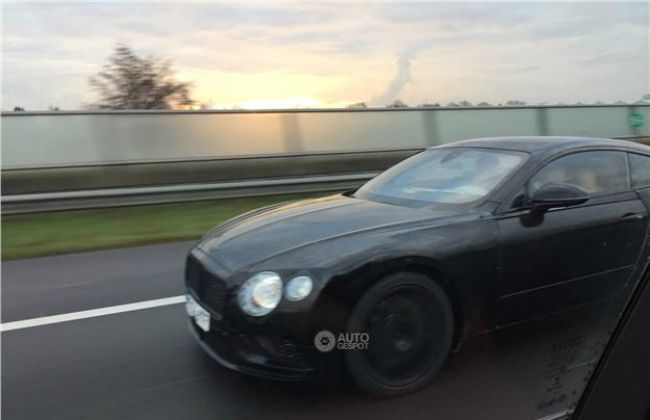 All New Bentley Continental GT Spied Testing