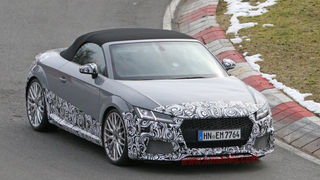 Spied: All-new Audi TT RS Cabriolet
