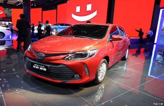 Facelifted Toyota Vios revealed