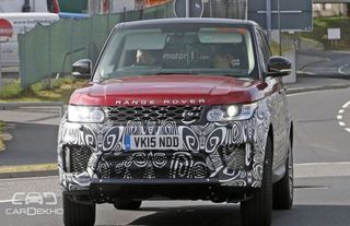 Range Rover Sport Facelift Spied