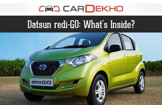 Datsun redi-GO: What's Inside? Datsun redi-GO: What's Inside?