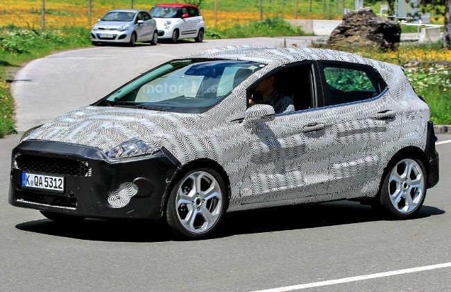 Next-Generation Ford Fiesta Spied