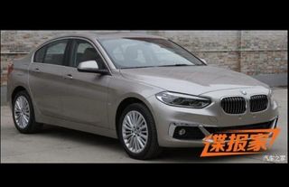 BMW 1-Series Sedan Spotted! BMW 1-Series Sedan Spotted!