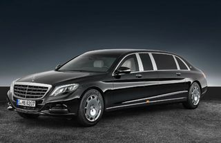 Mercedes-Maybach S600 Pullman Guard Limo Revealed