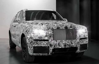 Rolls Royce 'Cullinan' Mule Showcased