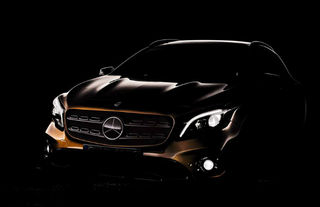 Mercedes-Benz GLA Facelift Teased; Debut At Detroit Motor Show