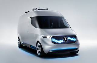 2017 CES: Mercedes-Benz Vision Van Concept Steals Spotlight