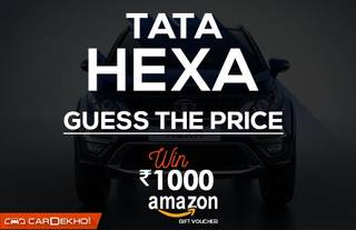 Tata Hexa Expected Price – Guess & Win!