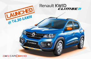 Renault Kwid Climber Launched At Rs 4.30 Lakh