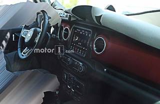 2018 Jeep Wrangler Interior Spied