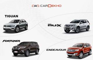 VW Tiguan Vs Isuzu MU-X Vs Toyota Fortuner Vs Ford Endeavour – Beasts Meet! VW Tiguan Vs Isuzu MU-X Vs Toyota Fortuner Vs Ford Endeavour – Beasts Meet!
