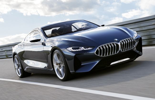 BMW 8 Series Coupe Concept Breaks Cover