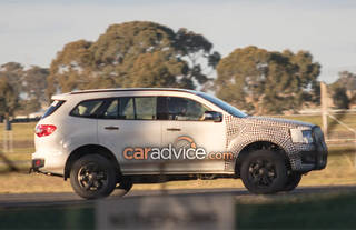 Ford Begins Testing 2018 Endeavour Facelift