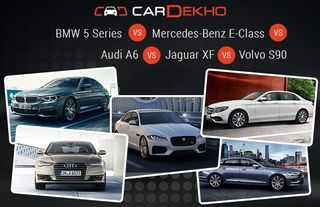 BMW 5 Series Vs Mercedes-Benz E-Class Vs Audi A6 Vs Jaguar XF Vs Volvo S90: Specs Comparison