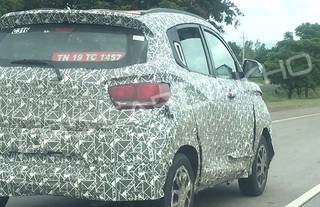 2018 Mahindra KUV100 Facelift Spied 2018 Mahindra KUV100 Facelift Spied