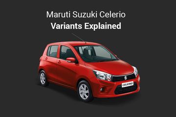 Maruti Suzuki Celerio: Variants Explained
