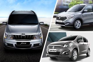 November 2017 Sales Comparison: Maruti Suzuki Ertiga Vs Mahindra Xylo Vs Renault Lodgy