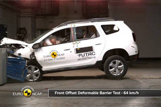 2018 Duster Scores 3 Stars In Euro NCAP Crash Tests