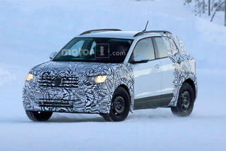 Volkswagen T-Cross Compact SUV Spotted Testing Again