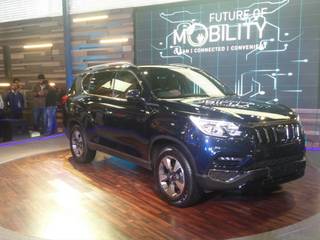 Mahindra Debuts Rebadged Rexton At Auto Expo 2018