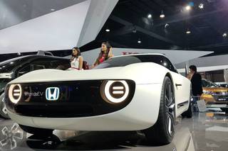 Honda Sports EV Concept Showcased At Auto Expo 2018